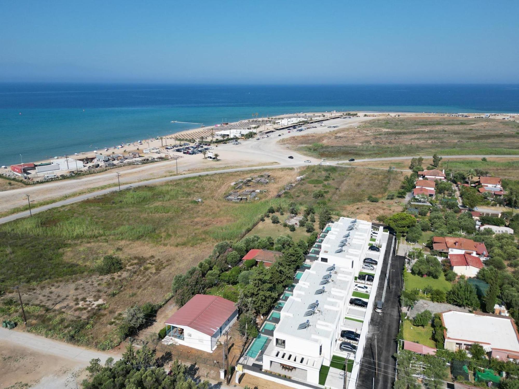 Serene Villas Halkidiki - Cfront Private Pool نيا إيراكليا المظهر الخارجي الصورة